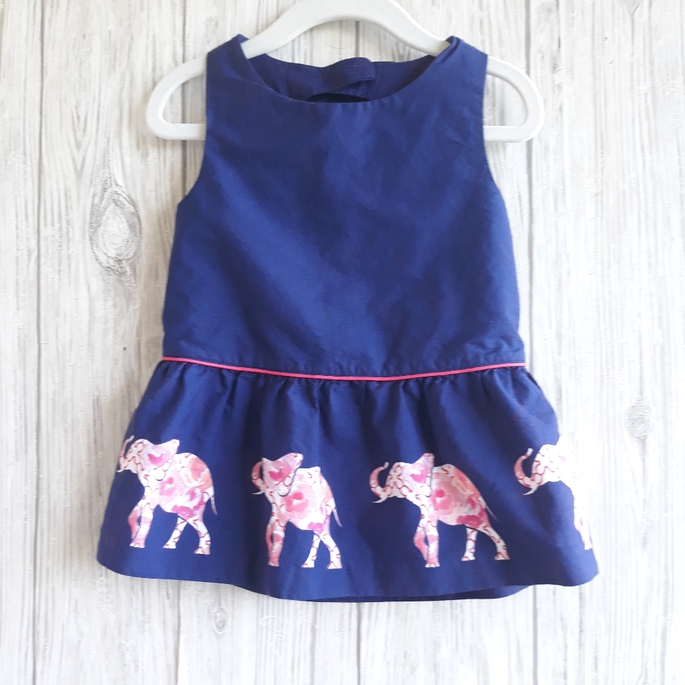 Janie and Jack Watercolor Oasis Shirt Top size 5